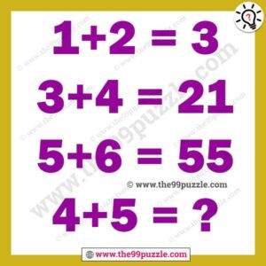 Brain teaser maths puzzles for intelligent people