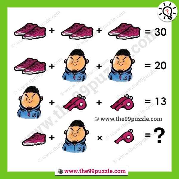 Shoe man whistle puzzle