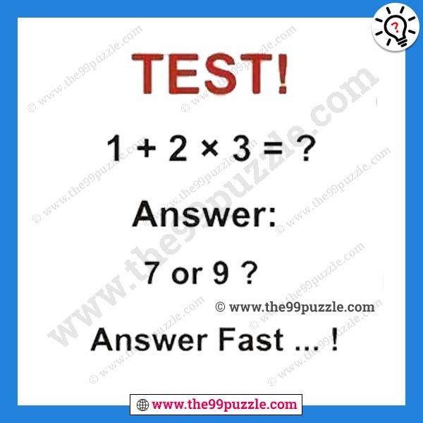 Brain confusing math puzzles with answer