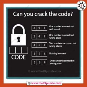 Can you crack the lock code?