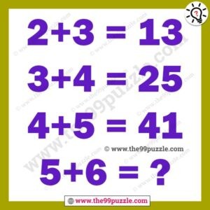 Simple Logical Equation Picture Puzzle With Answer