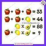Brain teaser math equation puzzles – Puzz122