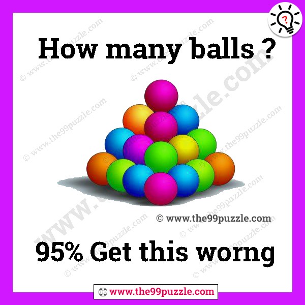 How Many Balls in this Picture? - Brain Games - 99 Puzzle