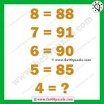 Maths mind blowing puzzle for adults and kids – Puzz159