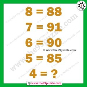 Maths Mind Blowing Question For Adults with Answer