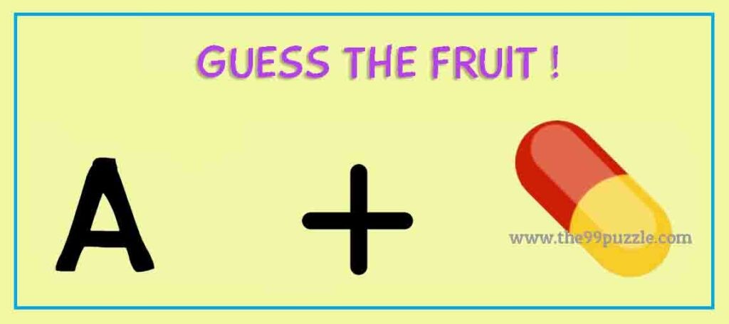 Guess the fruit.