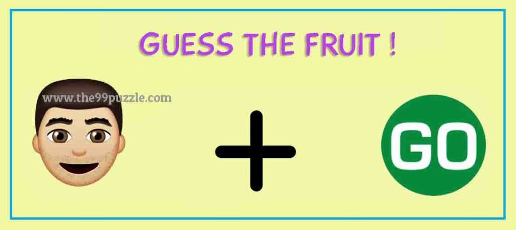 Guess the fruit.
