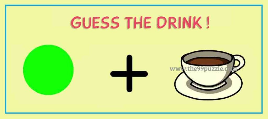 Guess the drink by emoji.