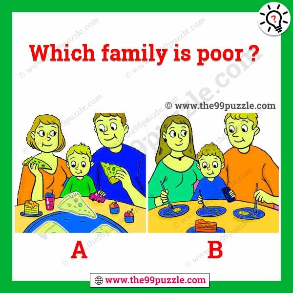 Which family is poor?