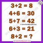 Mind game math puzzle with answer – Puzz166