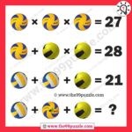 Ball picture math puzzle for genius – Puzz167