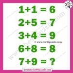Maths logical equation brain teaser with answer – Puzz168