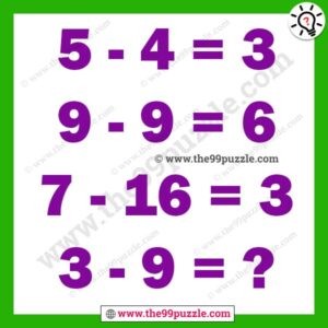 Tough math logical brain teaser with answer
