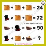 Wallet, cap, belt picture puzzles equation for genius – Puzz179