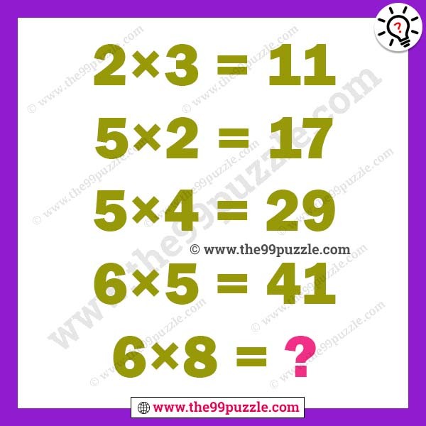 Mind blowing math questions with answers