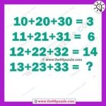 Tricky math puzzles with answer – Puzz189