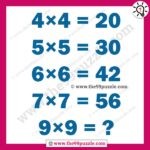 Brain test logical math puzzle with answer – Puzz192