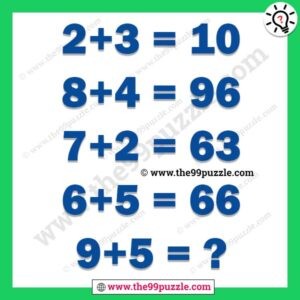 Logical math brain teaser with answer – Puzz195