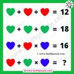 Math logic love picture puzzle with the answer – Puzz211