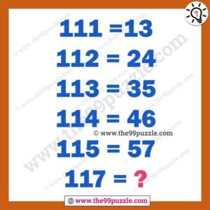Math logic puzzle for high school students