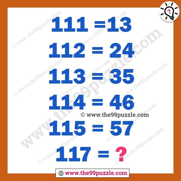 Math logic puzzle for high school students