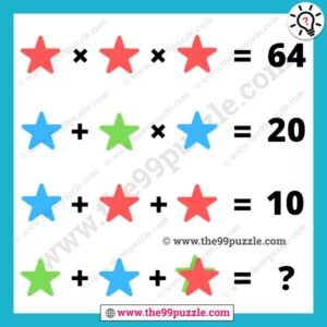 Star picture puzzle with math tricks – Puzz225