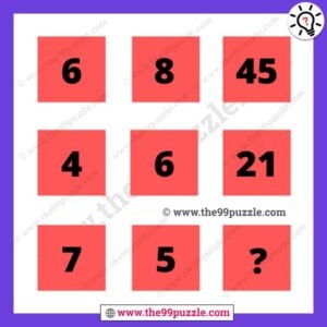 Math reasoning for adults with answer – Puzz234