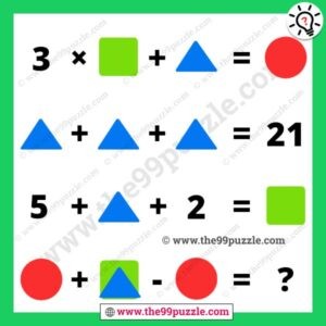 Shape picture math reasoning with answer – Puzz235