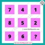 Find missing number logic puzzle with answer – Puzz242