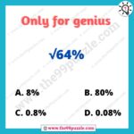 Easy and challenging math puzzle for genius – Puzz252