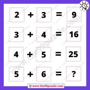 Hard and tricky math reasoning puzzle with answer