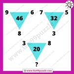 Math reasoning triangle puzzle for intelligent students – Puzz258