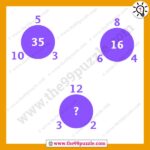 Logical reasoning circle math puzzle with answer – Puzz271