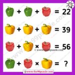 Capsicum puzzle picture tricky equation with answer – Puzz283