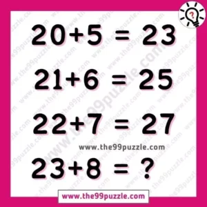 Cracking the math logic equation with answer – Puzz294