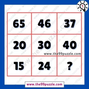 Logic Math Question Puzzle For School Students with Answer