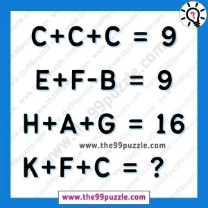 Brain Twisting Letter Puzzle Question with Answer – Puzz300