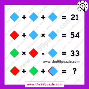 Brainteaser Tricky Picture Math Puzzle with Answer – Puzz301