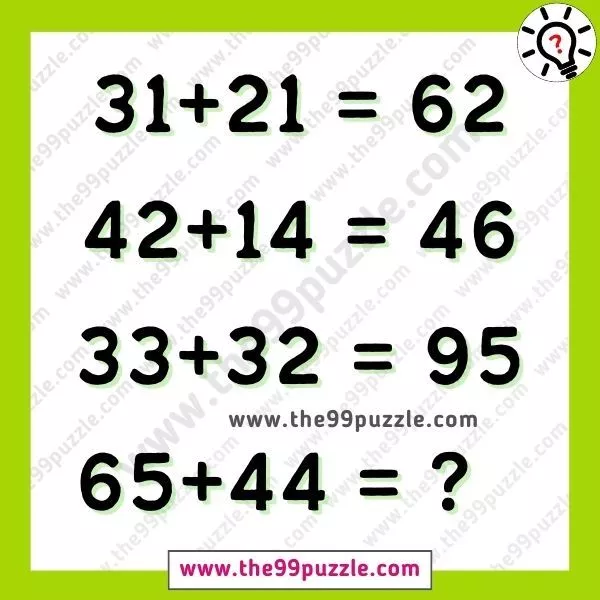Genius brainteaser math puzzle for adults with answer