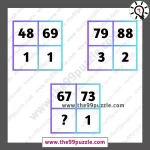 Crack the mathematics logic to replace the question mark – Puzz305