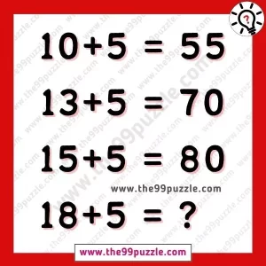 Reasoning math brain teasers to test your logic