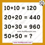 Mathematical challenging puzzle to sharp your brain – Puzz315