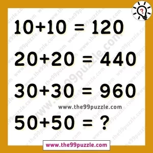 Mathematical challenging puzzle to sharp your brain – Puzz315