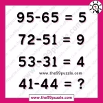 Reasoning math tricks puzzle with solution – Puzz318