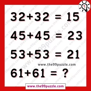 Math equation challenge for puzzle lovers with answer