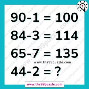 Genius math brain tests for students with answer