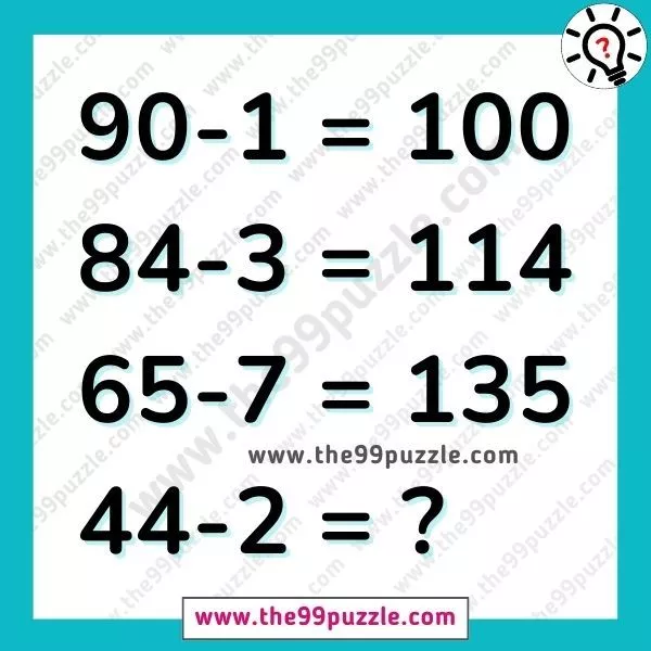 Genius math brain tests for students with answer
