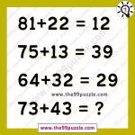Brain Teaser Math Logic: 80% of people fail to crack the logic – Puzz342