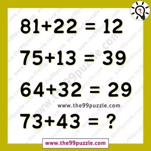 Brain Teaser Math Logic: 80% of people fail to crack the logic