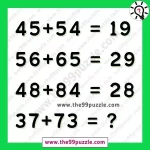 Brainteaser Number Equation: Can you crack the logic? – Puzz347